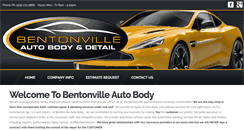 Desktop Screenshot of bentonvilleautobody.com